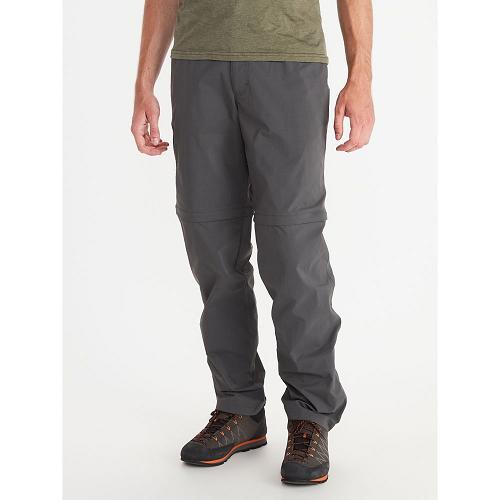 Marmot Hiking Pants Grey NZ - Transcend Convertible Pants Mens NZ5418320